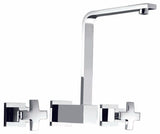 3pc Basin Tap Faucet Set - Bathroom Laundry Sink
