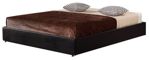 PU Leather Double Bed Ensemble Frame