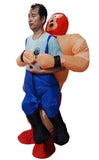 WRESTLER Fancy Dress Inflatable Suit -Fan Operated Costume