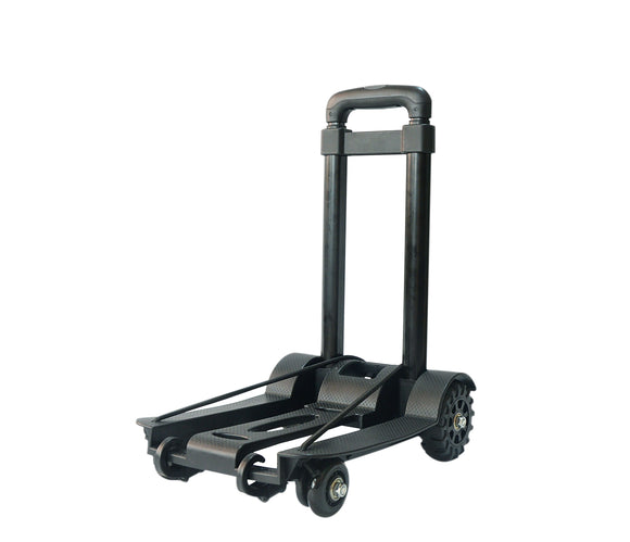 Portable Cart Folding Dolly Push Truck Hand Collapsible Trolley Luggage 75Kg