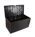 Patio Deck Box Outdoor Storage Plastic Bench Box 450 Litre