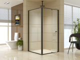 Semi Frameless Shower Screen (98~106)x 195cm & (98~101)x 195cm Side AS/NZS Glass