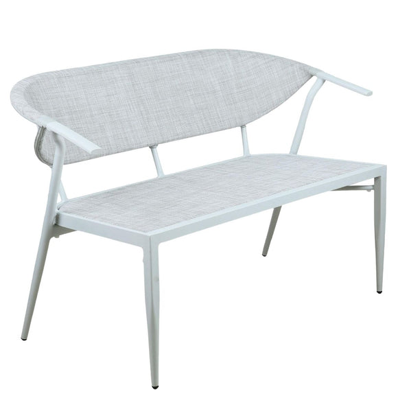 Sakura White 4 Seater Aluminium Outdoor Lounge Setting