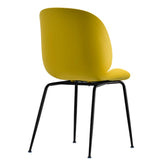 Meryll Yellow Curvy Beetle Dining Chair Set of 2