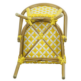 Lana Yellow Outdoor Dining Chair Set