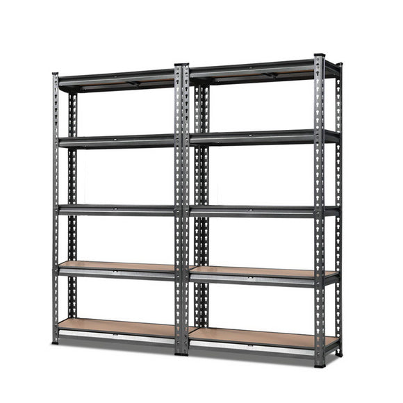 Giantz 2x0.7M Steel Warehouse Racking Rack Shelving Storage Garage Shelves Shelf