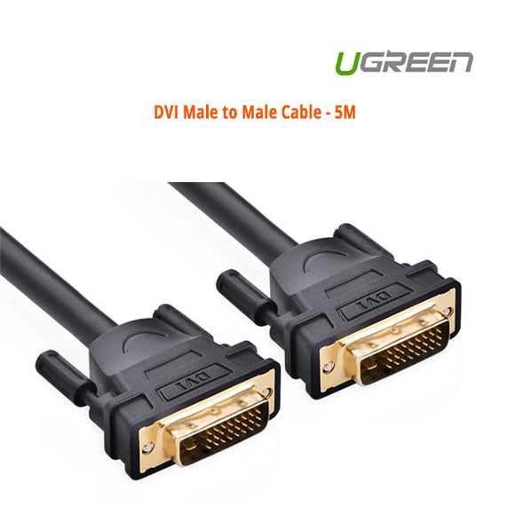 UGREEN DVI Male to Male Cable 5M (11608)