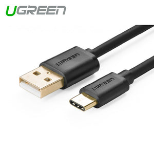 UGREEN USB 2.0 Type A Male to USB 3.1 Type-C Male Charge & Sync Cable - White 2M (30167)