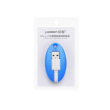UGREEN USB to Micro USB Key Chain Cable - Blue (30309)