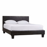 Mondeo PU Leather King Single Black Bed