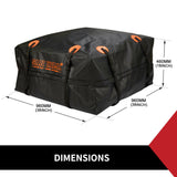 Car Roof Bag Top Rack Travel Cargo Carrier Luggage Storage Waterproof Bag