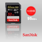 SanDisk 32GB Extreme PRO UHS-I SDHC Memory Card (V30) 95mb/s  SDSDXXG-032G-GN4IN