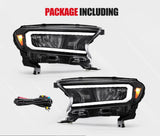 Headlights Sequential Indicator for Ford Ranger 2015-ON Wildtrak Raptor