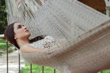 King Size Outdoor Cotton Hammock in Dream Sands