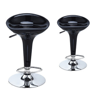 Panana 2 pcs Bar Stools Counter Chairs Great Value Gas Lift Bar/ Kitchen Stools Perfect for Any Home Commerce