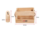 Number Toss Wooden Set Outdoor Games with Carry Case