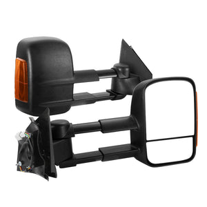 SAN HIMA Pair Towing Mirrors Extendable for Mazda BT-50 2012-ON